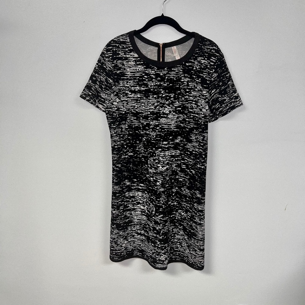 Black & White T-Shirt Dress